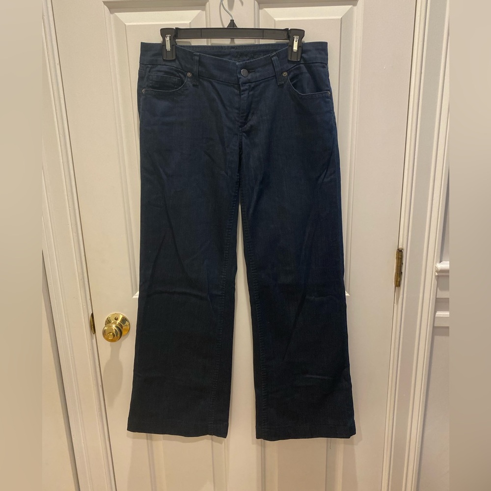 Citizens of Humanity Birkin Stretch Low-Waist Wide Leg Jean Sz 27